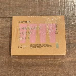 NEW nativaSPA Embrace Your Self Nativa Spa Starter Kit (1 fl oz. / 30 ml)